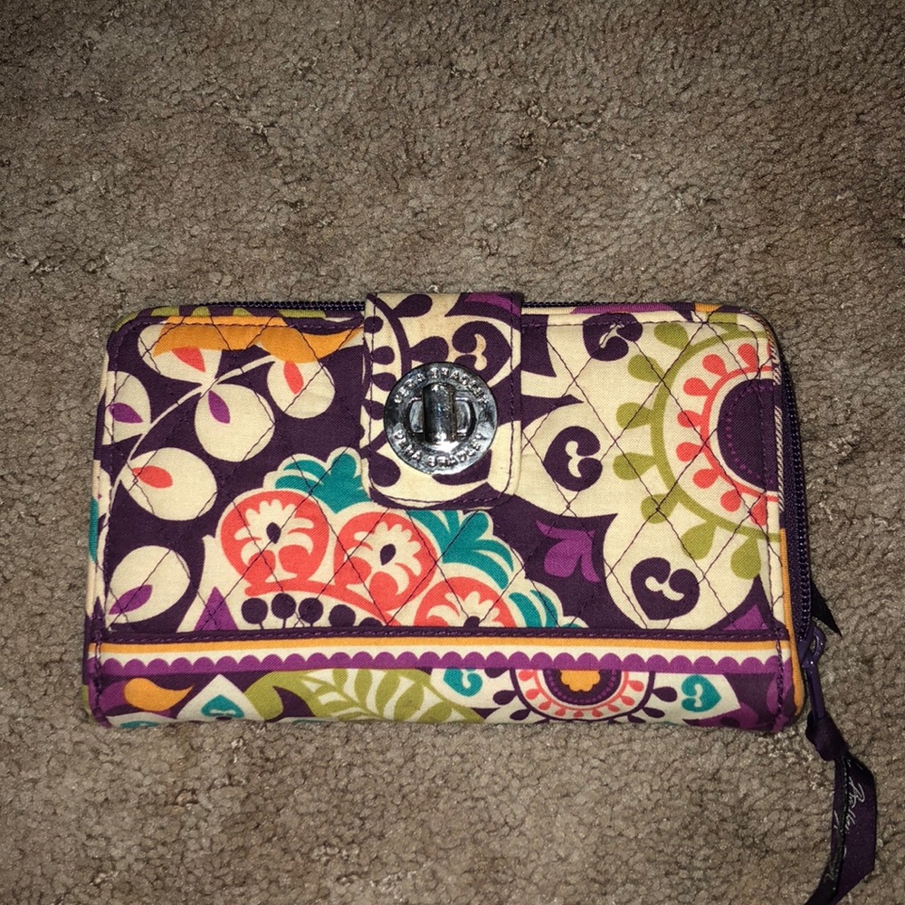 colorful vera bradley wallet